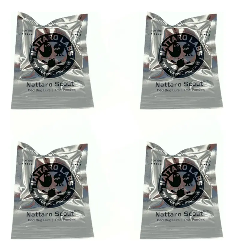 Nattaro Scout ® Pack X4 Repuestos - Control De Chinches